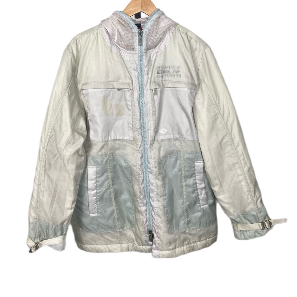 Vintage 1999 Diesel Ice Station Mask Jacket Techwear Windbreaker Utility Jacket